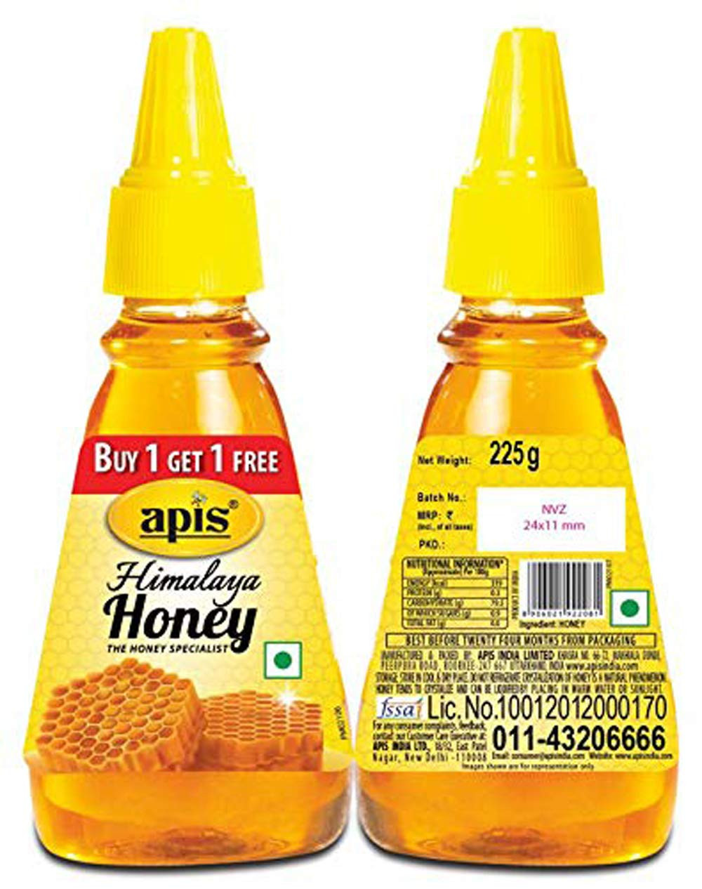 APIS HONEY 225 GM BUY 1 GET 1