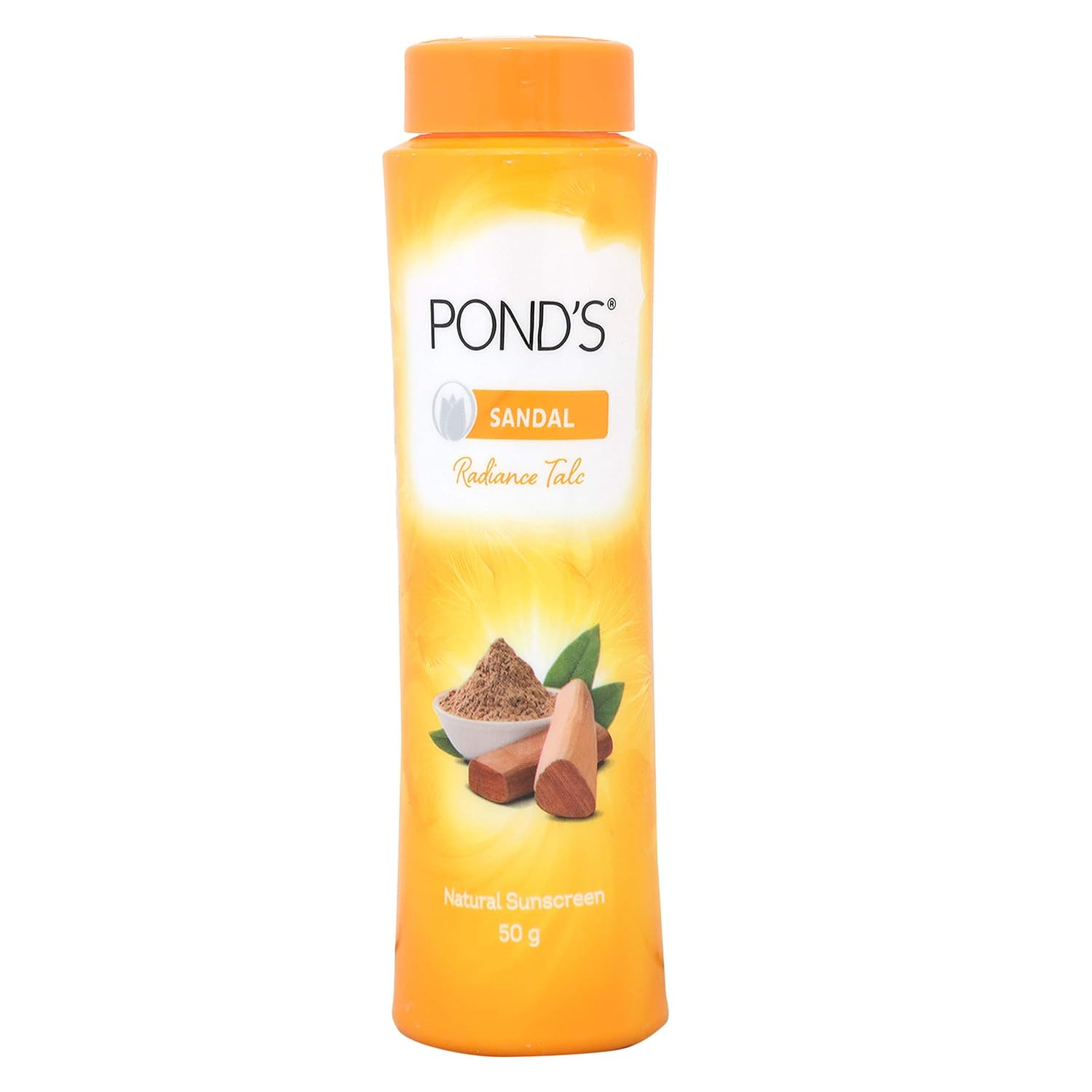 POND'S Sandal Radiance Talcum Powder Natural Sunscreen, 50 g VT
